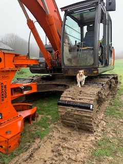 TrackGrip's tweet photo. Customers comment verbatim "I tracked up the bank with no slip and stayed there even when swinging big bushes around on a slope too steep for a tractor hence the hedge never been cut" https://t.co/EQLtGMSyhS