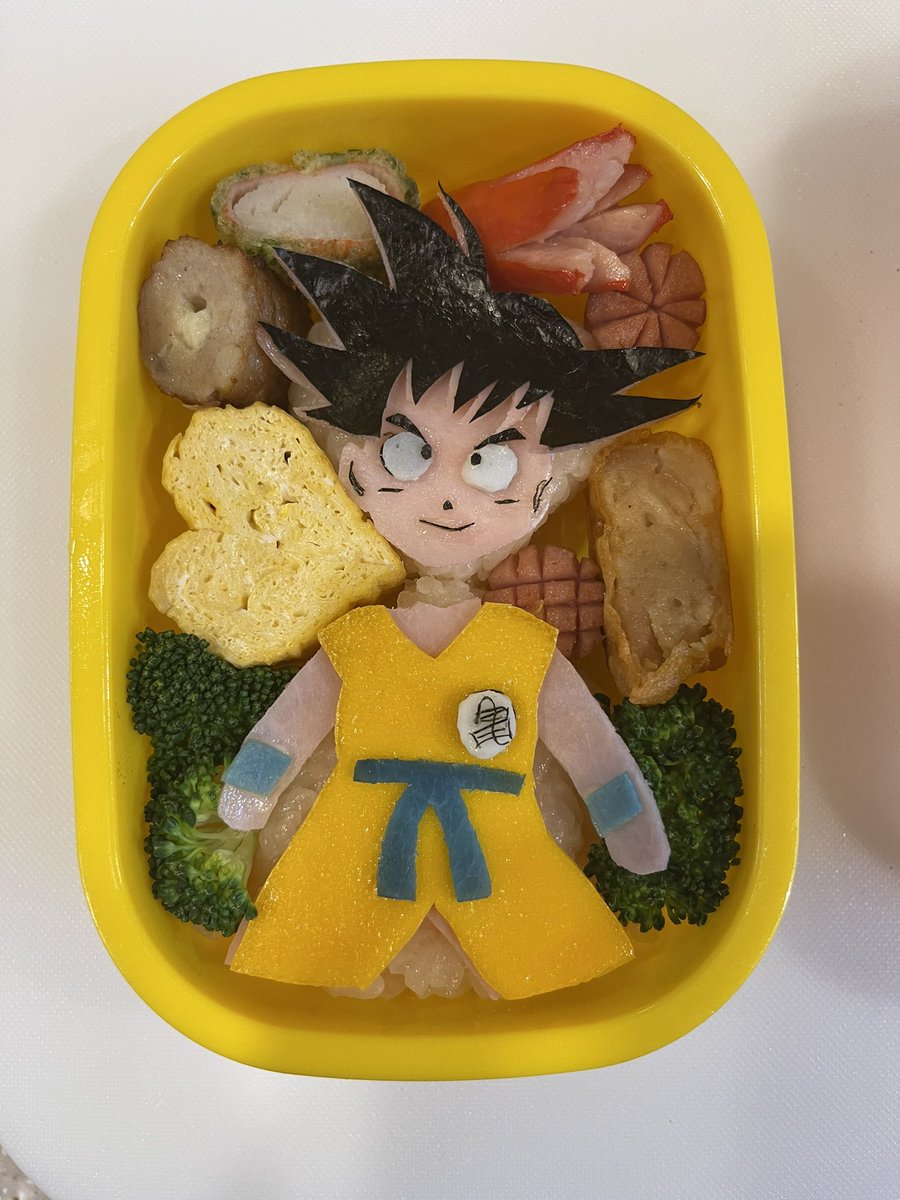 田中 英一 キャラ弁パパ 今日はドラゴンボールの悟空とセーラームーン 難易度高くて時間切れ キャラ弁 ドラゴンボール 悟空 セーラームーン 田中 英一 キャラ弁パパ 今日はドラゴンボールの悟空とセーラームーン 難易度高くて時間切れ キャラ弁 ドラゴンボール 悟空 セーラームーン