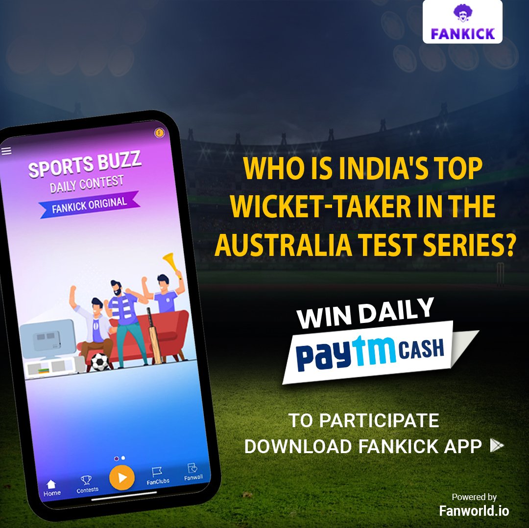 FanKickGlobal's tweet photo. Find more exciting trivia's at Fankick app. Install the app now.
#FankickSportsContest #Fankick #ContestAlert #sports #SportsTrivia https://t.co/p2O32DDU9H