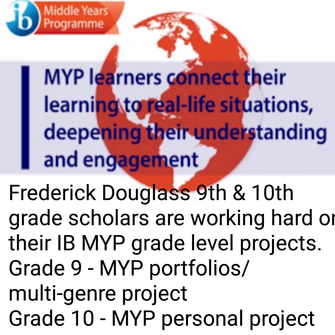 FDHS IB MYP/DP (@ibfdhs_pgcps) on Twitter photo 