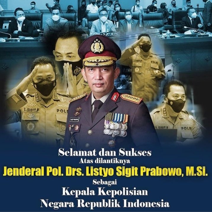 Bemstiedp_pku's tweet photo. BEM STIE Dharma Putra mengucapkan selamat dan sukses atas di lantiknya jendral pol. Drs Listyo Sigit prabowo, M. Si
@DivHumas_Polri
@CCICPolri
@polresjogja
#selamatdansukses
#bemstiedp
#badaneksekutifmahasiswa
#sekolahtinggiilmuekonomi
#dharmaputra
#adminkece
#pekanbaru
#riau https://t.co/MPEXYfYTY9