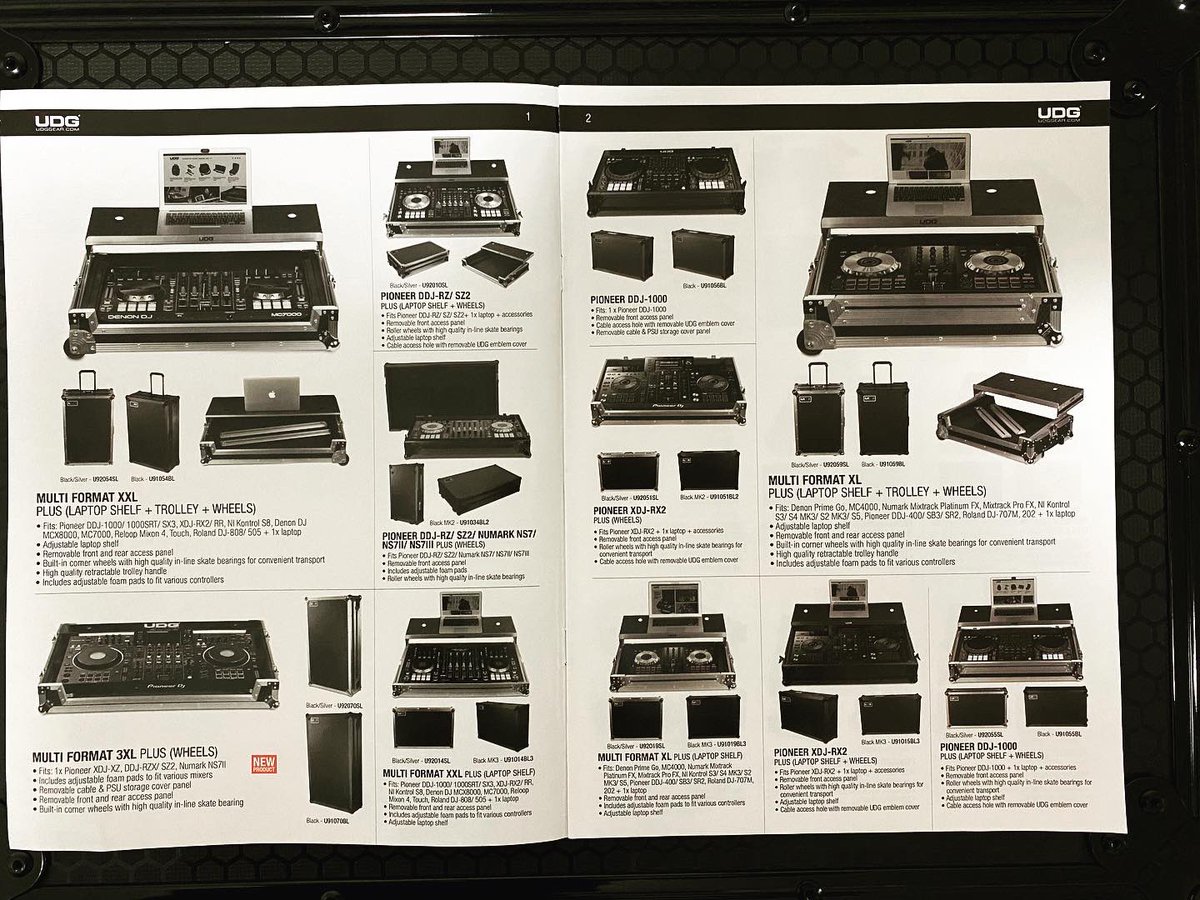 djbadshuuu's tweet photo. UDG FLIGHT CASES
https://t.co/JWE1hh8KDp
ULTIMATE
COLLECTION
UDG
CATALOG
#otairecord #udg #udggear #ultimate #collection #flightcases #flightcase #catalog #world #japan #dj #djlife #djgear #djlove #dmcdj #djs #djing #sogood #love #lover #loveofmylife #lovely #djbadshuuu https://t.co/krQxcoigcG
