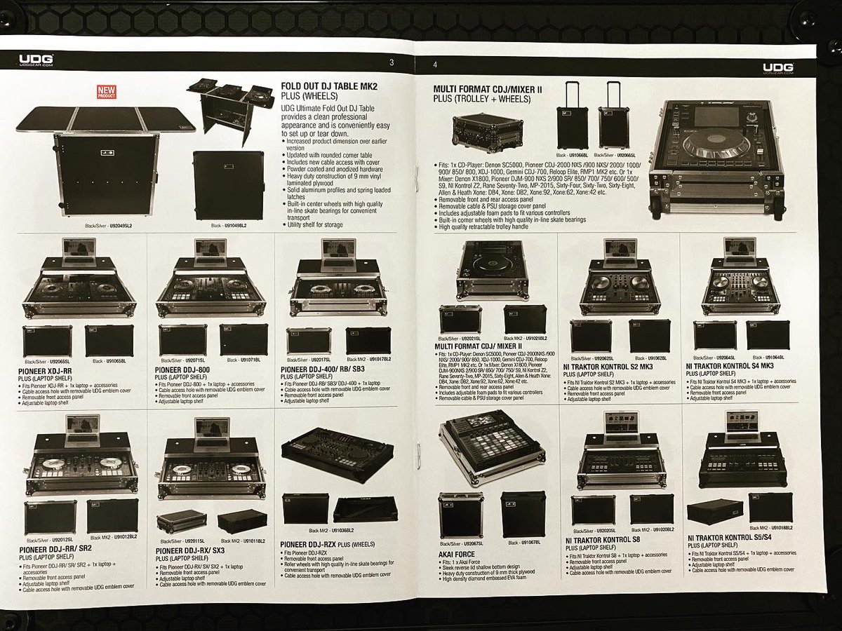 djbadshuuu's tweet photo. UDG FLIGHT CASES
https://t.co/JWE1hh8KDp
ULTIMATE
COLLECTION
UDG
CATALOG
#otairecord #udg #udggear #ultimate #collection #flightcases #flightcase #catalog #world #japan #dj #djlife #djgear #djlove #dmcdj #djs #djing #sogood #love #lover #loveofmylife #lovely #djbadshuuu https://t.co/krQxcoigcG