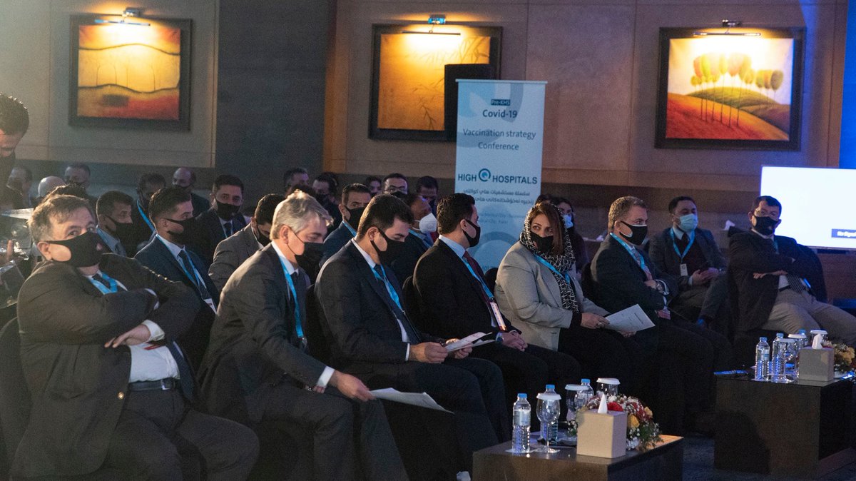 Wednesday, 27/1/2021 
The Kurdistan Health Summit of confronting the corona virus and  COVID-19 Vaccination started its work in Erbil which was conducted under the sponsorship of Qaiwan Group 
#QaiwanGroup #QaiwanHealth #Covid19 #WHO #KRI #KRG #KHS #High_Q_Hospitals