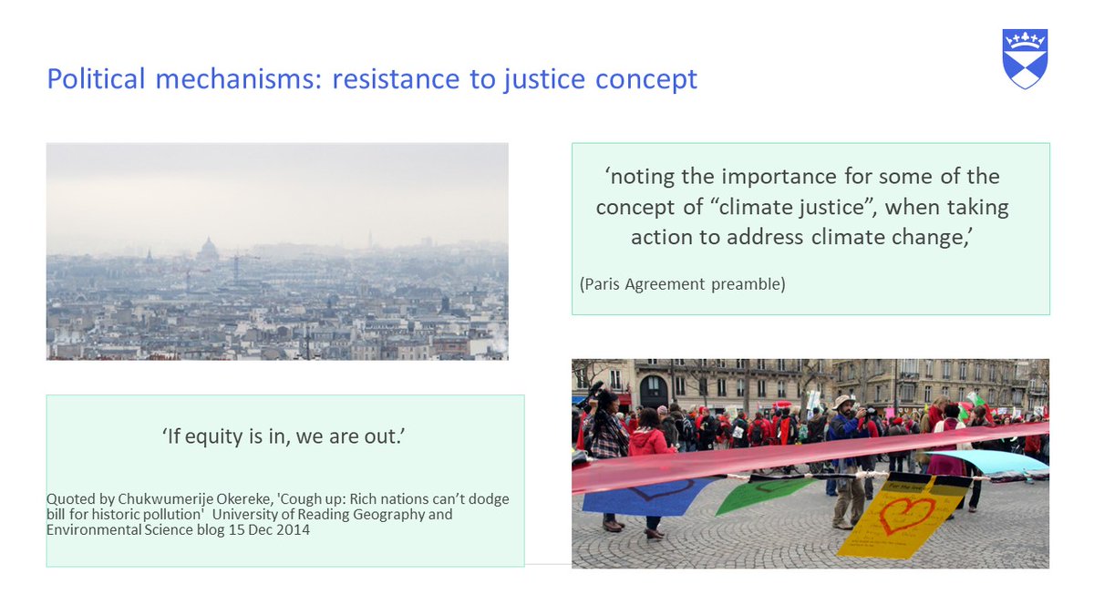 But emissions anywhere contribute to impacts everywhere, and we are flung into unprecedented relationships across place and time. Our legal, moral and political concepts are all struggling to keep up, while mechanisms are failing the most acutely affected.  #GreenCrime2021 2/5