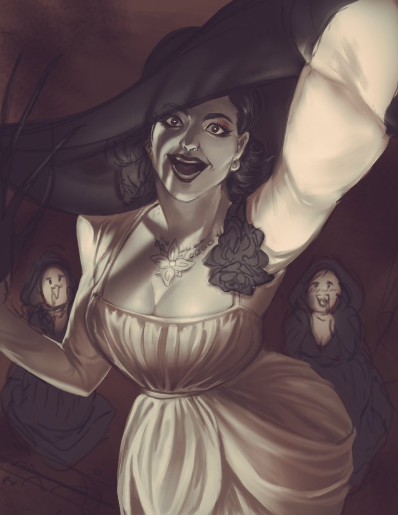 итан и леди. белла кассандра и даниэла resident evil. альсина димитреску и ее дочери. матерь миранда. альсина димитреску фанфики.