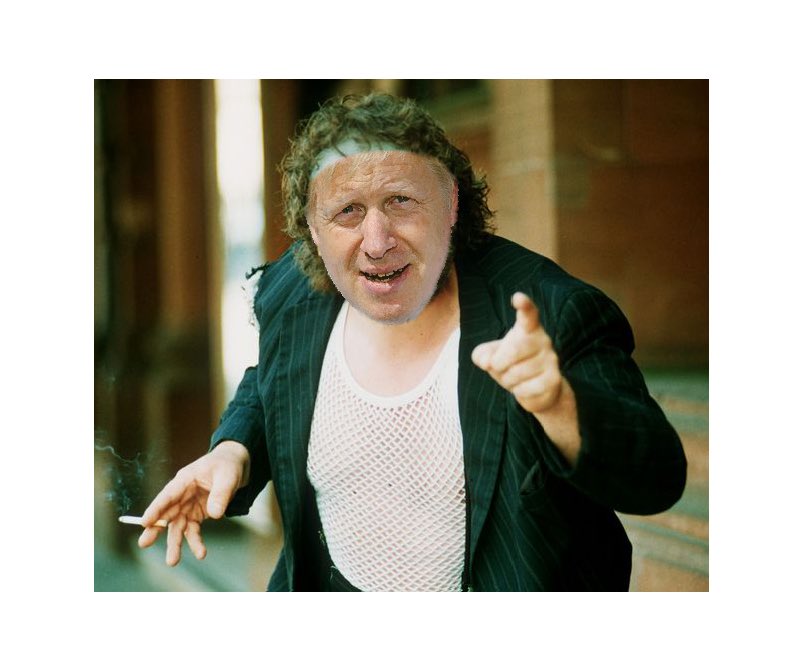 Please do not approach this man if you see him stottin aboot parts of Scotland today. He may be rambling and incoherent and poses a danger to the general public. #BorisJohnson #BorisinScotland #RabCNesbitt