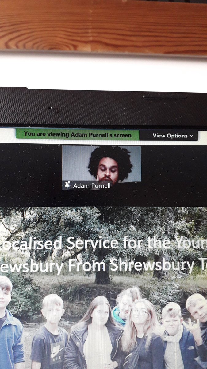 Next up Adam Purnell  @shropshirelad83 the towns youth work leader.
