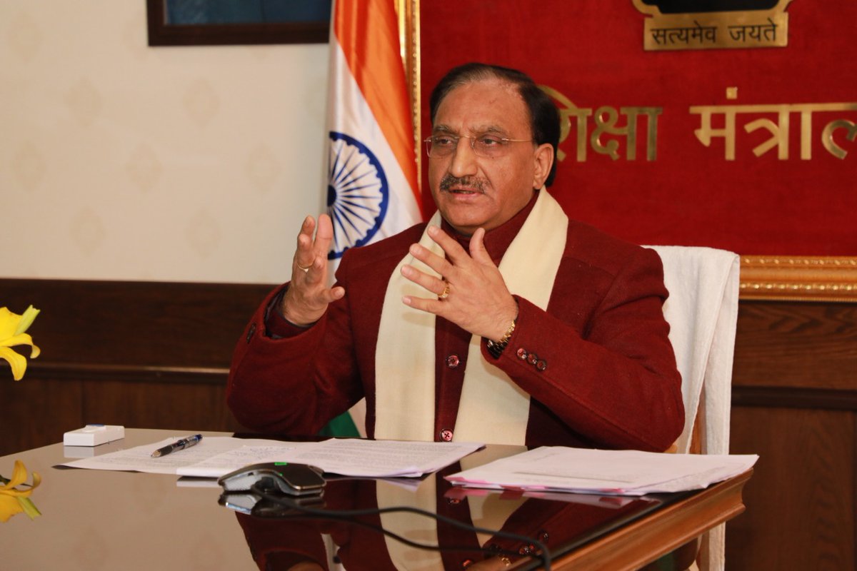 DrRPNishank's tweet photo. Interacted with Presidents &amp; Secretaries of CBSE Sahodaya School Complexes @cbseindia29. Major announcements- CBSE exam datesheet of 10th &amp; 12th class to be announced on Feb 2(Tuesday). Computerized affiliation system to be based on data analytics &amp; self-disclosure of schools. https://t.co/WN6WetSW3o