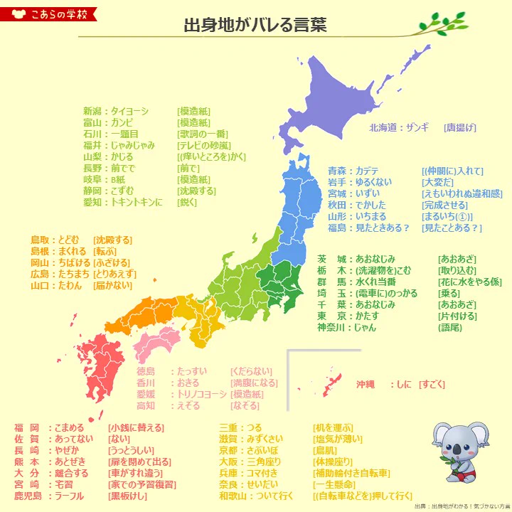 その言葉を使うのはあなたの地域だけかも？！都道府県別、出身地がバレちゃう言葉の一覧がこれ！