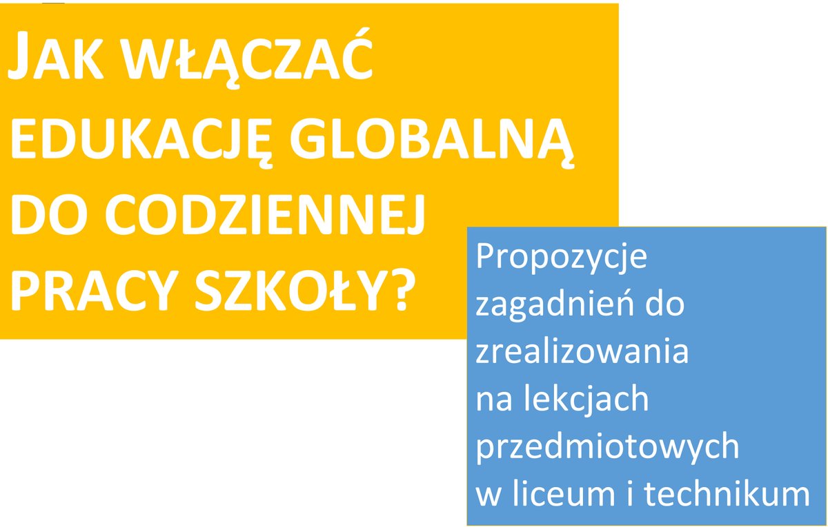 polskapomoc's tweet image. O pomysłach na realizację #edukacjaglobalna na zajęc. przedmiotowych w 🏫szkole ponadpostawowej zgodnie z obowiązującą #podstawaprogramowa nauczyciele i nauczycielki dowiedzą się z📚publikacji opracowanej przez #FundacjaCivisPolonus w ramach #polskapomoc: civispolonus.org.pl/wp-content/upl…