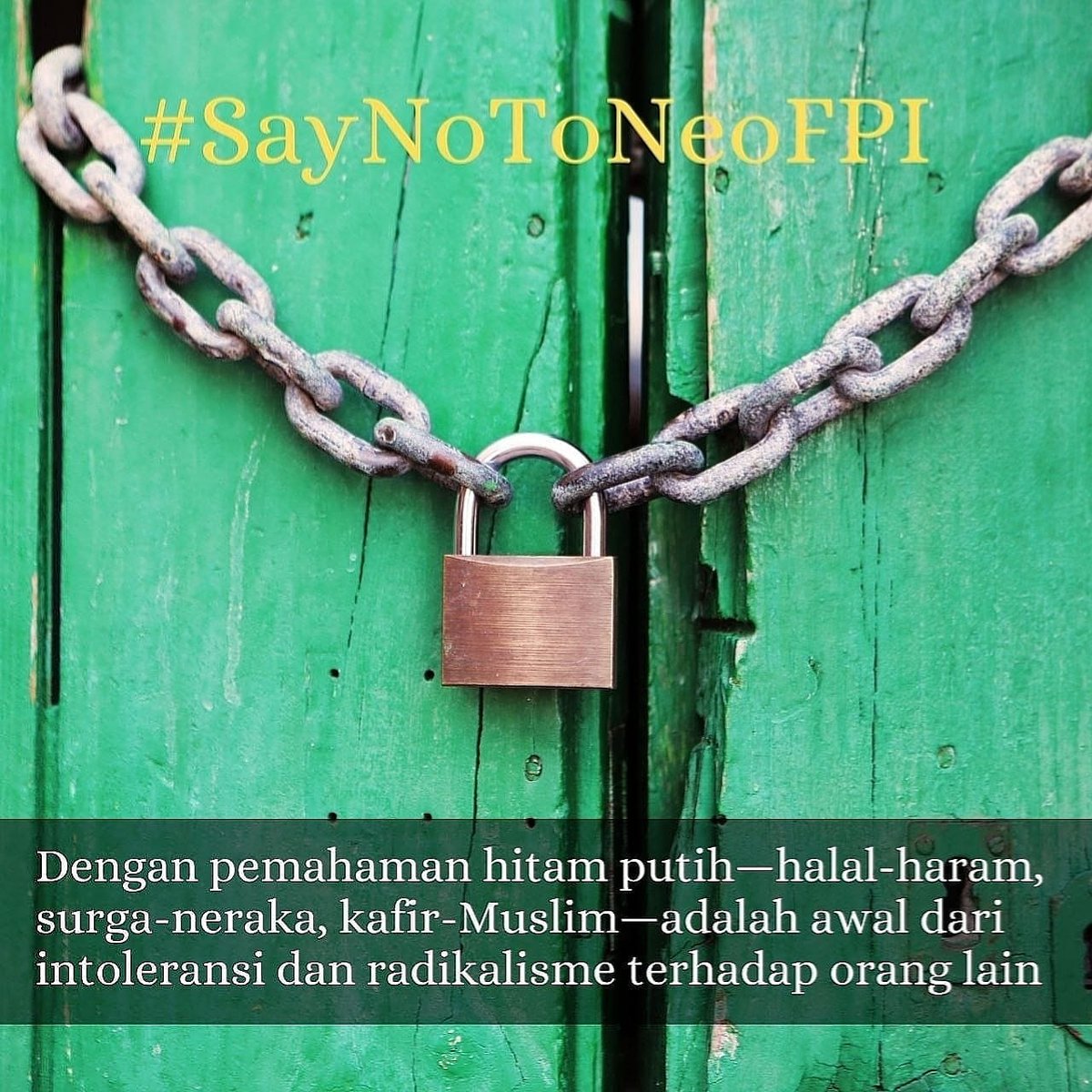 KejoraSari's tweet photo. TUjUan FPI yang barU tidak akan bisa dibatasi ataU dihentikan. #SayNoToNeoFPI #NKRITanpaFPI #takusahkhilafah https://t.co/6DsBjHEMYs