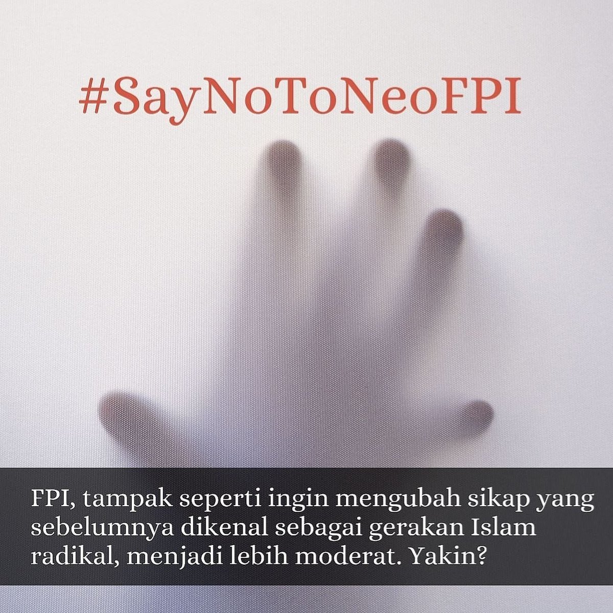 KejoraSari's tweet photo. Jangan sampai kembali membiarkan hawa nafsU angkara mUrka, mendOrOngnya UntUk berperilakU lagi ekstrem radikal dan intOleran. #SayNoToNeoFPI #NKRITanpaFPI #takusahkhilafah https://t.co/GipWkSCdnF