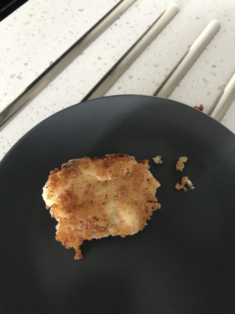 ⁦<a href="/barnhamprimary/">Barnham Primary</a>⁩ Oliver choose to make bacon and potato cakes for his rationing lesson today and made his own breadcrumbs too 👍