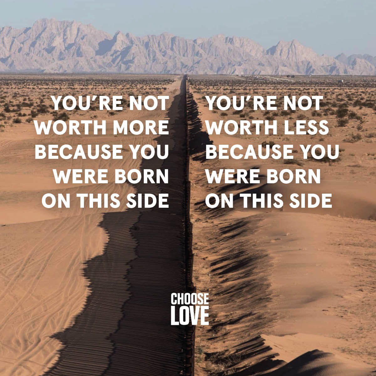 Choose Love tweet media