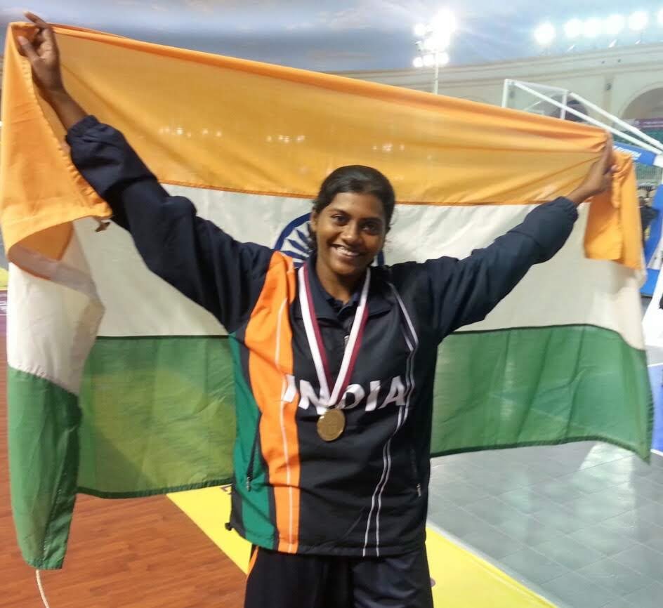 RailMinIndia's tweet photo. Ms. P. Anitha from Indian Railways have been conferred with this year’s Padma Shri Awards in the field of Indian Sports.
Ms.P.Anitha is a Basketball player from Southern Railways.
Ms. Anita has a rare feat of representing India for 17 years in 🏀 https://t.co/WoOZ5BuDjh
