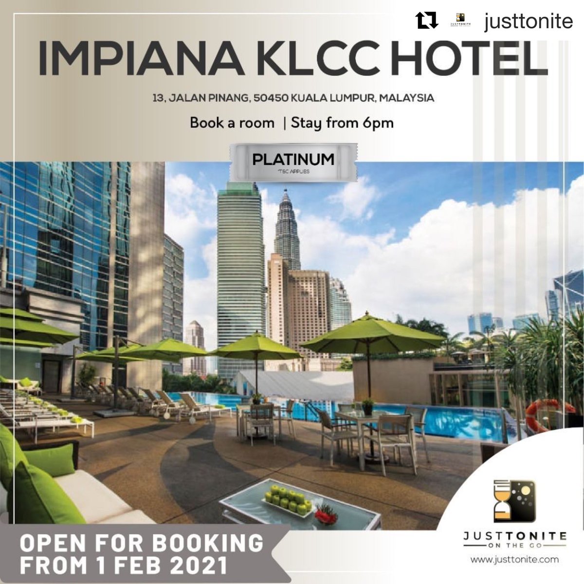 Impiana Klcc Hotel Impianaklcc Twitter Impiana Klcc Hotel Impianaklcc Twitter