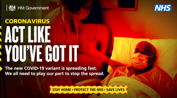 NHS_LLR's tweet photo. Around 1 in 3 people have no symptoms of #coronavirus. 

#PlayYourPart and #StayHome to limit the spread. If you leave your house for a ‘reasonable excuse’, make sure you:
 
Wash your hands 
Cover your face 
Make space https://t.co/uTVV2ruy0X