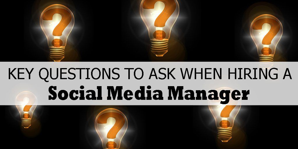 Key questions to ask! buff.ly/2OXapL6 #socialmediamanager #marketing