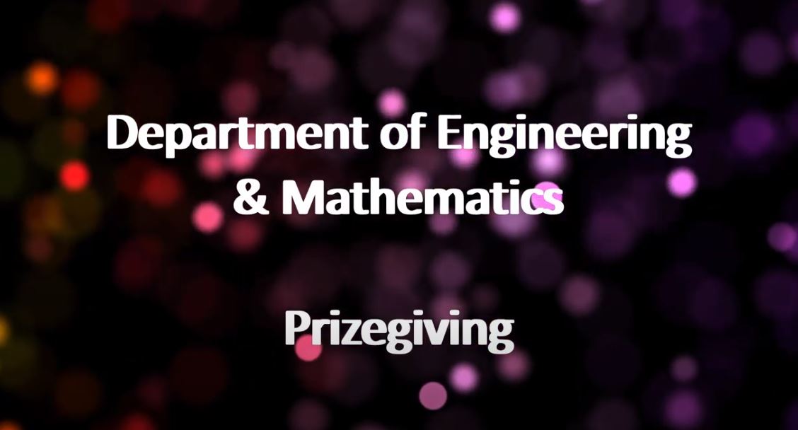 Our Department of Engineering &amp; Maths department would like to say congratulations to all our 2020 graduation prize winners for their outstanding performance, their motivation, dedication and commitment in what was a really challenging final year of study youtu.be/9wDKgIXRoy8