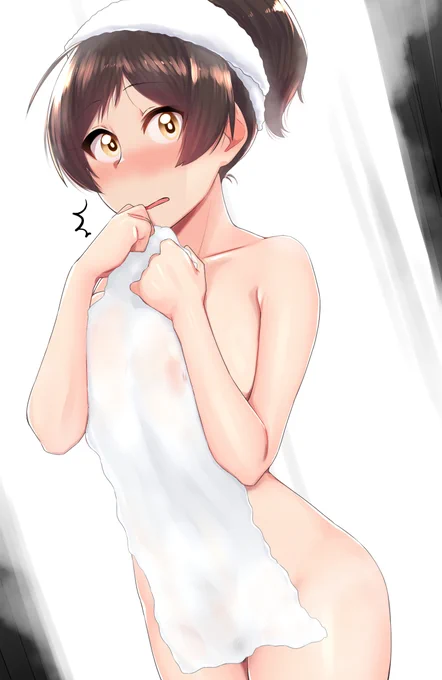 風呂覗かれ志保 