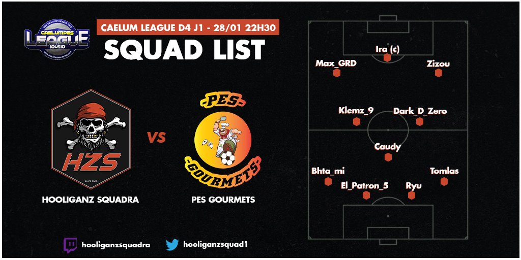 Nous disputions hier soir un ultime match de préparation avant le début, ce soir, du championnat Caelum @eFootball_10v10 🔴⚫

Retrouvez nous à 22:30 sur  🎥 m.twitch.tv/hooliganzsquad… 

🏴‍☠️ La piraterie n'est jamais finie 🏴‍☠️

#eFootballPES2021
#allthewayup
#HooliganZSpirit