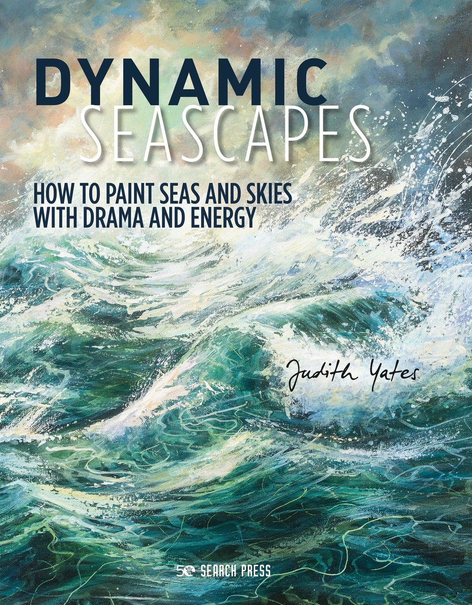 JudithYatesArts's tweet image. My book Dynamic Seascapes by Search Press is available to pre order now !. 
It is full of my favourite watercolour and acrylic techniques and many inspiring images, ideas, tips and tricks with a loose multi media, experimental approach.
#searchpress #practicalart #wildseas