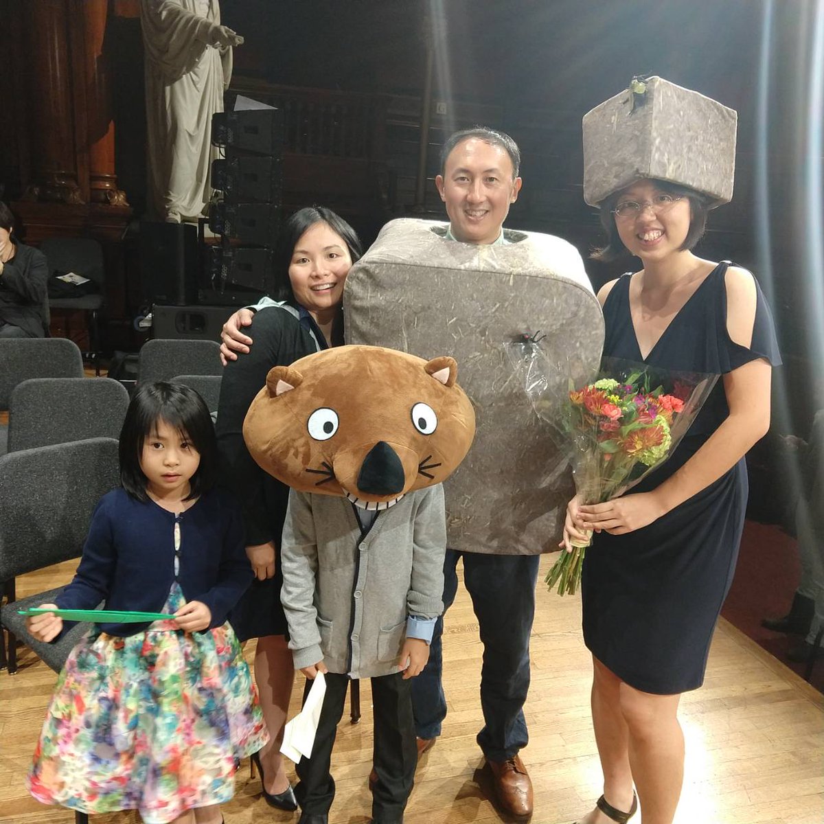 It’s important to note that any team responsible for research on Australian marsupials have had to work for years to get the right koalifications... Dr Hu and Dr Yang have previously won an  @ignobel for their research on the duration of animal urination!  #wombats