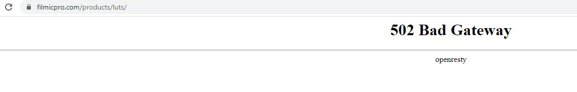 mr_Konst's tweet photo. @FiLMiCPro Hello. I cannot download deFLAT and deLOG LUT pack from your site, all pages except the main one give error 502. https://t.co/LVVcRY3l0z