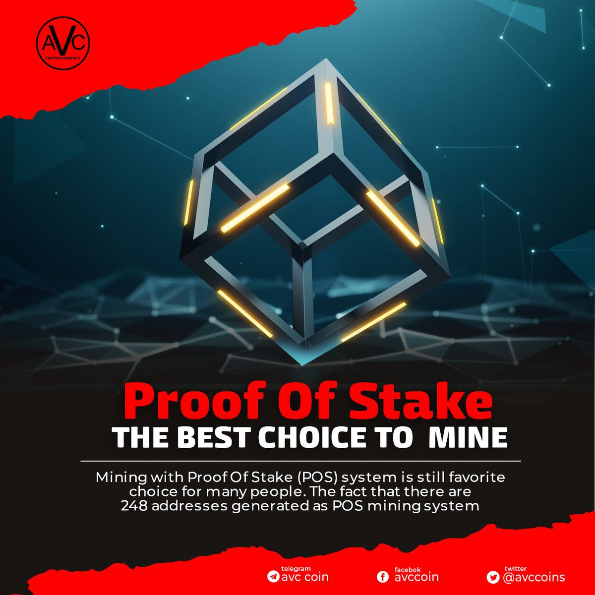 POS, The Best Choice To  Mine

Mining with Proof Of Stake (POS) system is still favorite choice for many people. The fact that there are 248 addresses generated as POS mining system.

Let's join to mine AVC and earn passive income