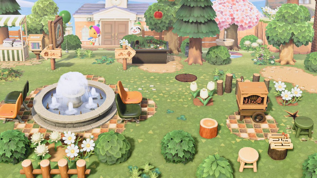 新しい島はナチュラル可愛いを目指して作っています🌱