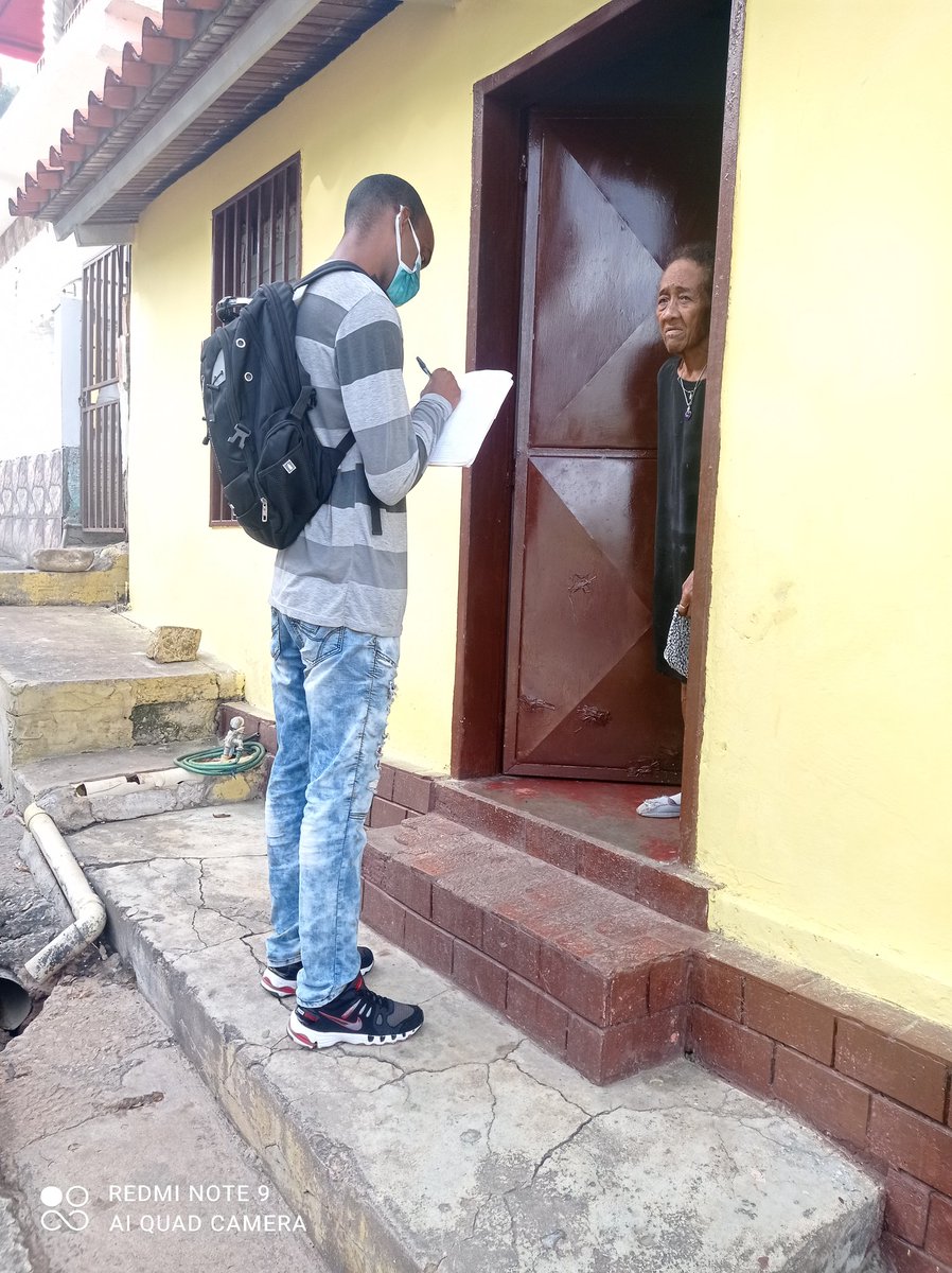 AntonioCdi's tweet photo. En horas bien temprano nuestros colaboradores en pesquiza activa barrio a barrio, casa a casa derrotando a la COVID19.
#CubaCoopera 
#CubaPorLaSalud
@CubaCooperaVeS2 
@Cubacoopera_Ve3 https://t.co/4oBQsxplxa
