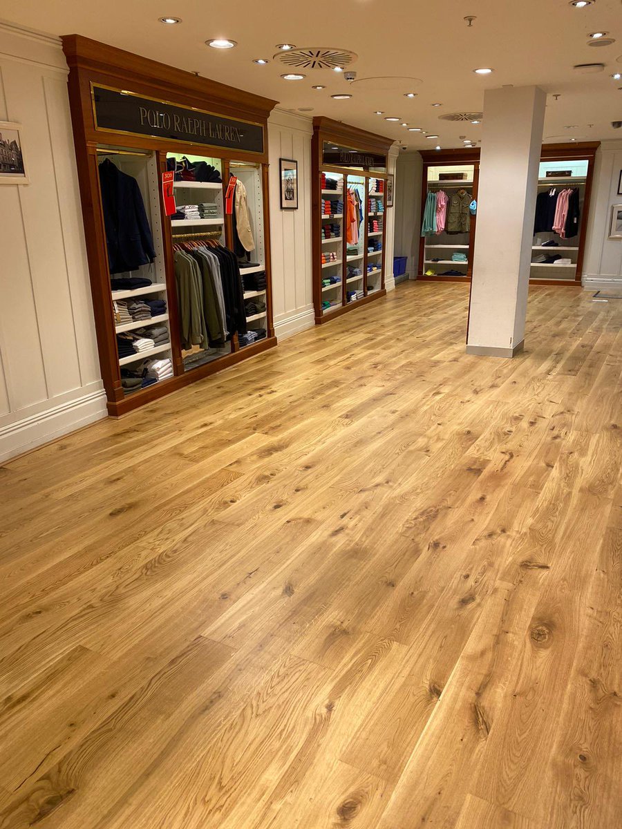 Great end to the week finishing off this Ralph Lauren concession.  As always a massive thankyou to the teams involved.