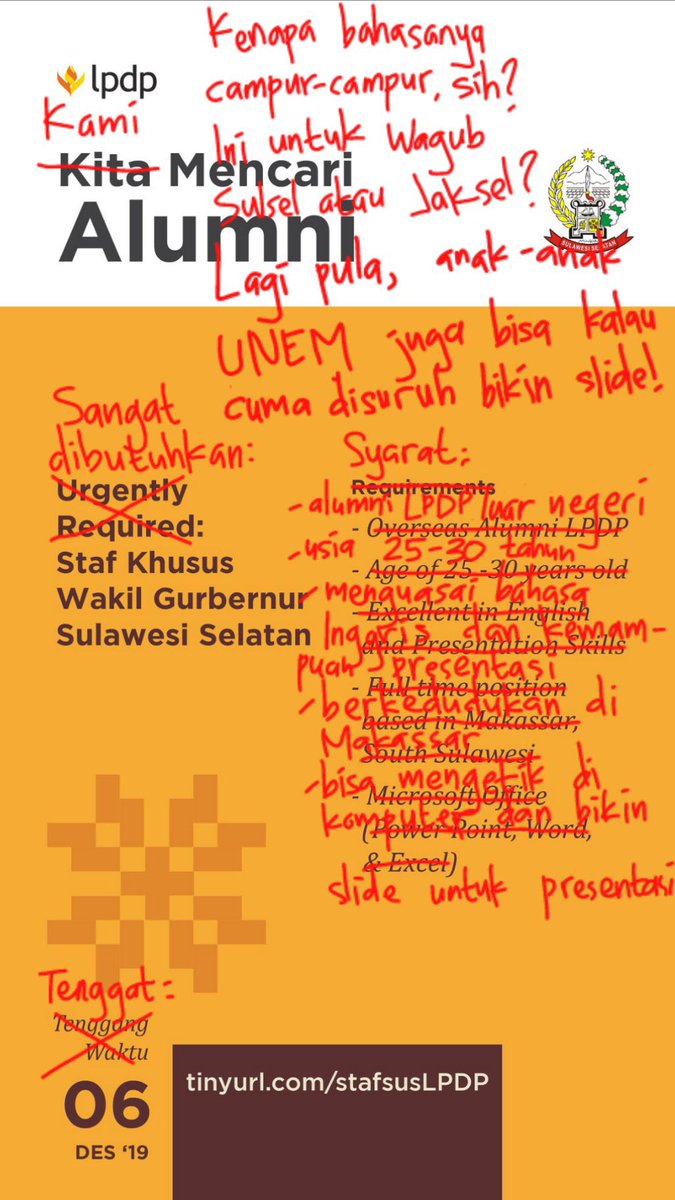 Pengen mengarsip semua koreksi dari  @trendingtopiq. Saya banyak belajar juga dari sini untuk penulisan tanda baca dan pemilihan kalimat yg tepat.