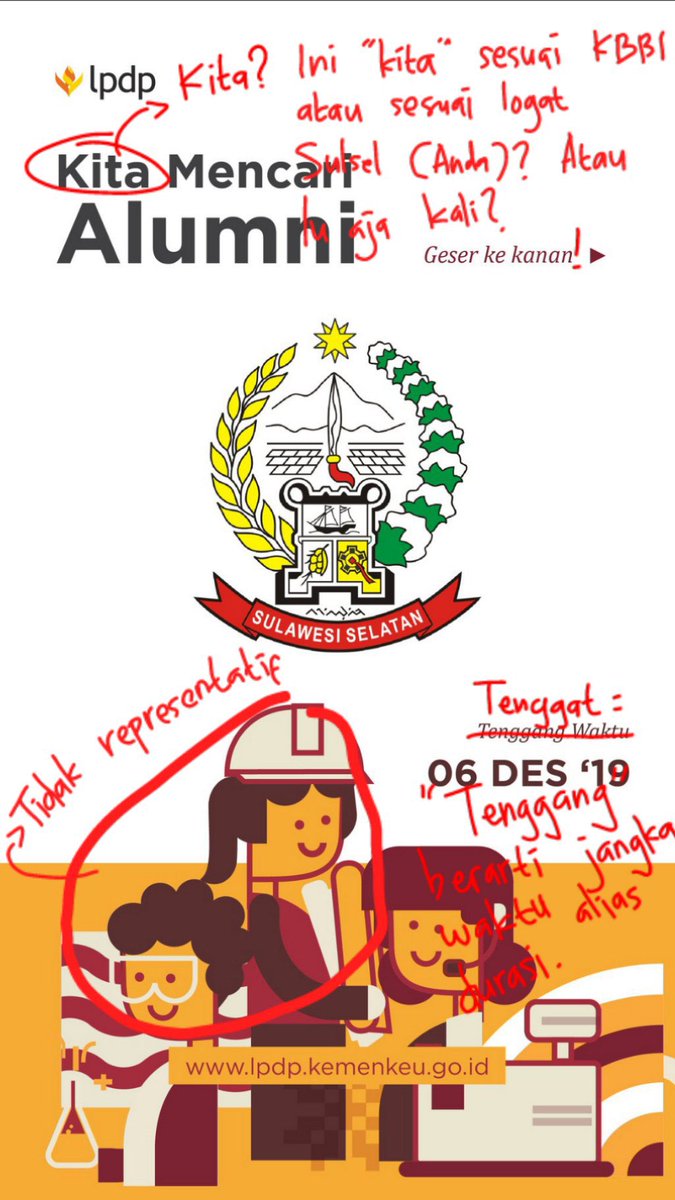 Pengen mengarsip semua koreksi dari  @trendingtopiq. Saya banyak belajar juga dari sini untuk penulisan tanda baca dan pemilihan kalimat yg tepat.