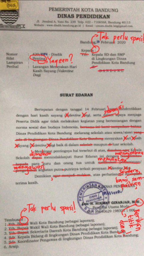 Pengen mengarsip semua koreksi dari  @trendingtopiq. Saya banyak belajar juga dari sini untuk penulisan tanda baca dan pemilihan kalimat yg tepat.