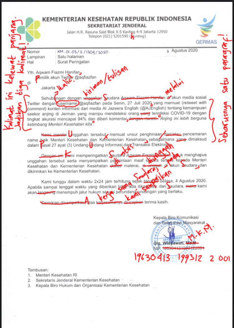 Pengen mengarsip semua koreksi dari  @trendingtopiq. Saya banyak belajar juga dari sini untuk penulisan tanda baca dan pemilihan kalimat yg tepat.