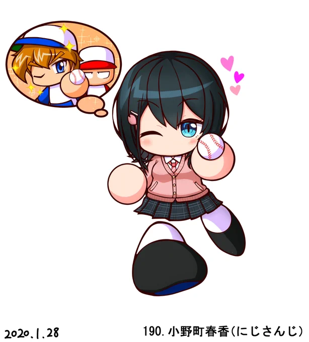 #パワ体化200枚チャレンジ #小野町絵巻
最近知ったパワプロ好きVTuberの方 
