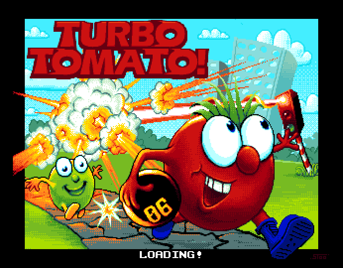 Cute, but deadly. Coming soon from <a href="/nivrig/">nivs</a> Games: Turbo Tomato. See a preview here: youtu.be/D40MKyBbw-g?t=…