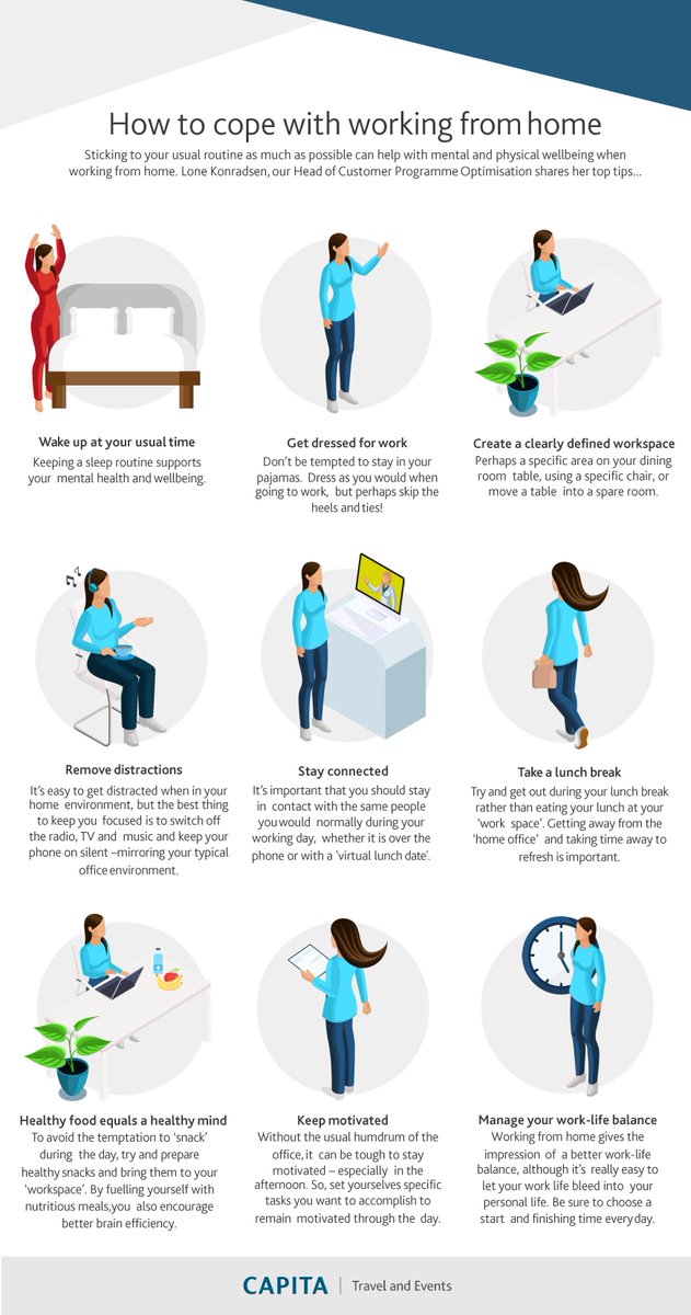 Top tips for home working