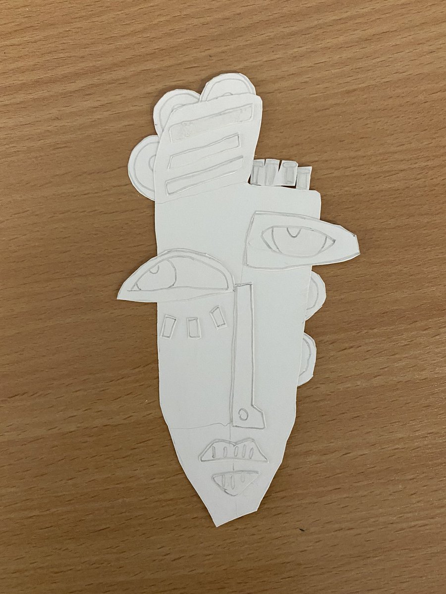 artpenketh's tweet photo. Year 7 Kimmy Cantrell inspired African masks! Well done Matthew, Evie and Olivia 🌟 https://t.co/O7Cfy5fy4H