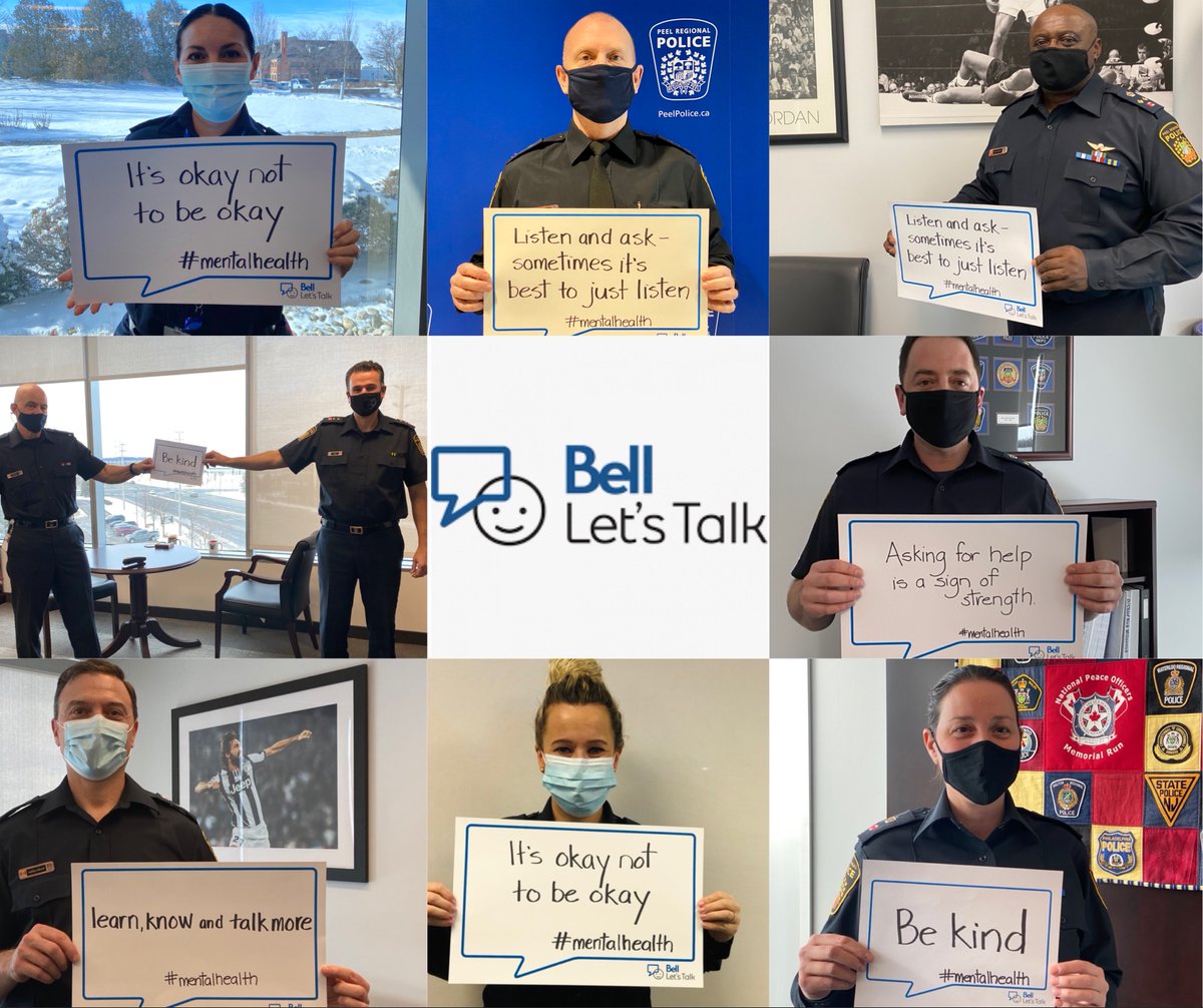 Let's be the change, take the time to listen and support each other. Join the conversation and help end the stigma surrounding mental health. #BellLetsTalk #MentalHealth #PRP