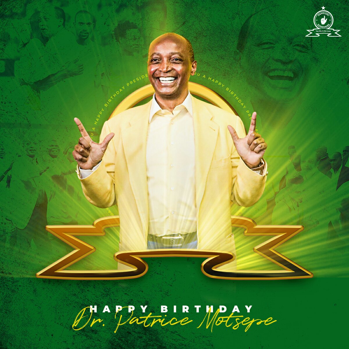 Happy Birthday The Football People\s President : Dr Patrice Motsepe      