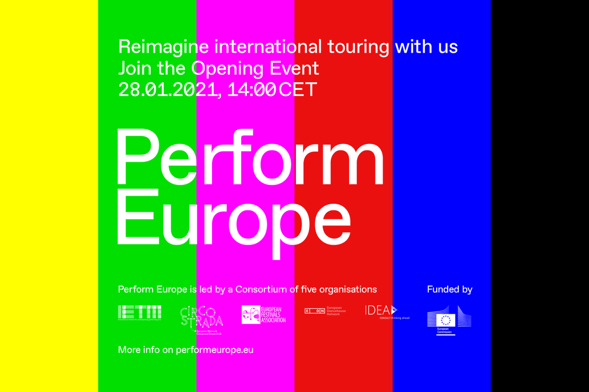 edndancenetwork's tweet photo. Follow the livestream of the @PerformEurope Opening Event:
➡️ https://t.co/RbaqDs74Ec
@IETM @EFAfestivals @circostrada #IdeaConsult @europe_creative https://t.co/ziL7euaDw5