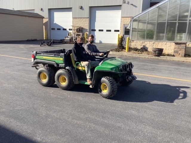 CPACTC's tweet photo. Brothers in the Horticulture and Landscaping program, are on the gator, getting things done! @cpavts #cpavtsstudents #horticulture #landscaping #greenhousegardening #hybridschedule #remotelearning2020 #inpersonlearning #january202 https://t.co/H3aGJl1ZQY