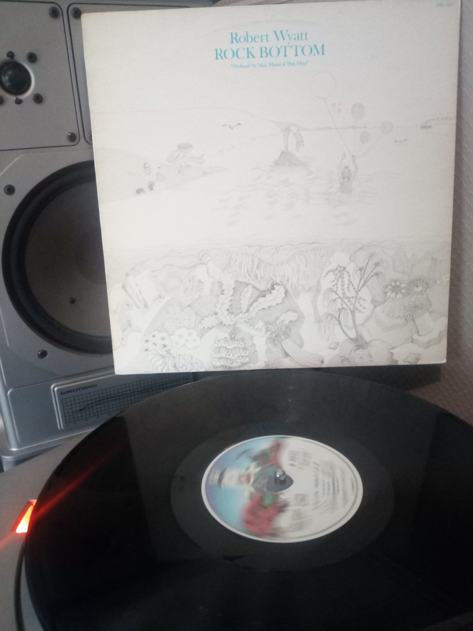 Happy Birthday Robert Wyatt NP masterpiece 1974 « Rock Bottom » vinyl - 