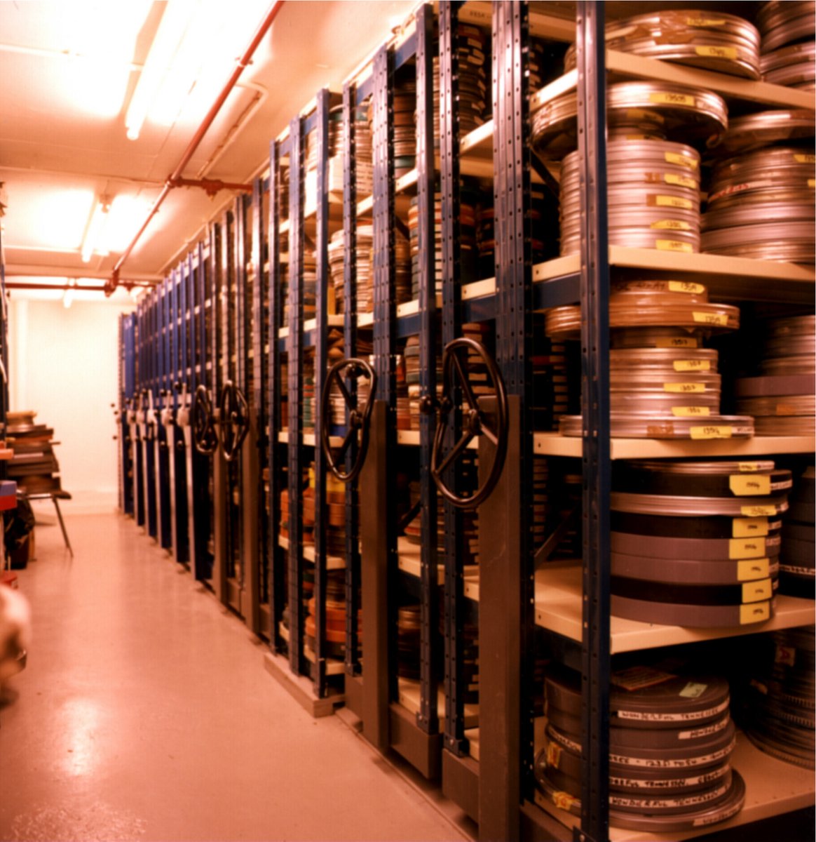 There are multiple workflows in the IFI Irish Film Archive, most of them very complex and very detailed! Each type of material has its own process which must be followed carefully in order to preserve and catalogue each item correctly. #IFIArchive @HeritageHubIRE