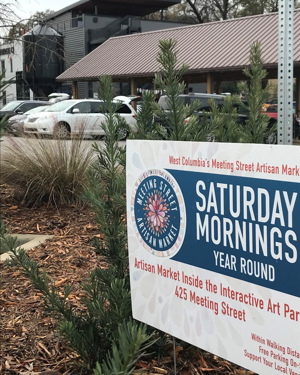 WestColumbiaSC's tweet photo. Pickup your locally made #ValentinesDay gift for your special someone at the Meeting Street Artisan Market, every Saturday, 9:30 AM - 1:30 PM, 425 Meeting Street, West Columbia. #ShopLocal #SupportLocal #HeadWest #WeCoSC #ArtonState #Gifts https://t.co/OHZNDosTde