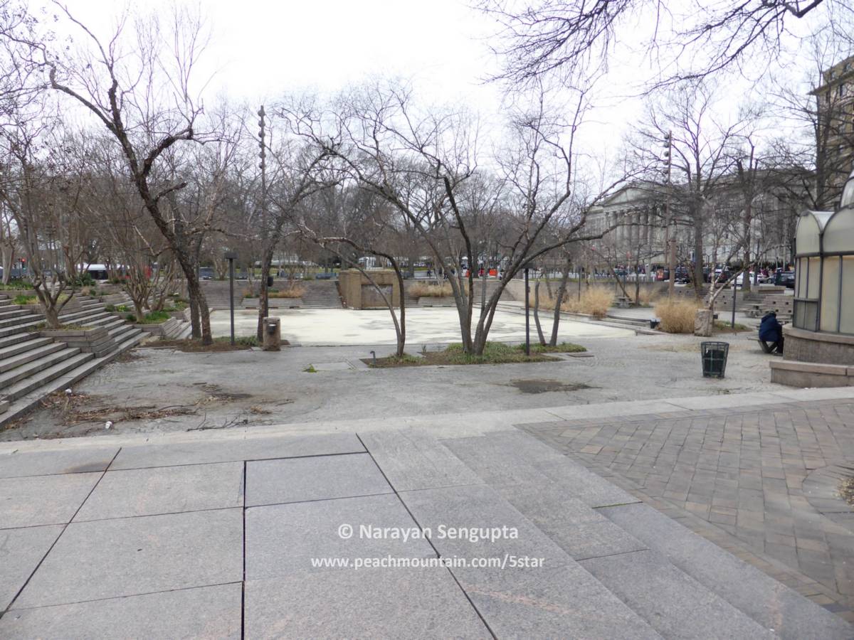 USAS_WW1's tweet photo. #PershingPark #WashingtonDC โ honors #WW1 American Expeditionary Forces (#USArmy) commander General #JohnJPershing. Itโs near the White House but in sad shape. https://t.co/BQY49THWSA