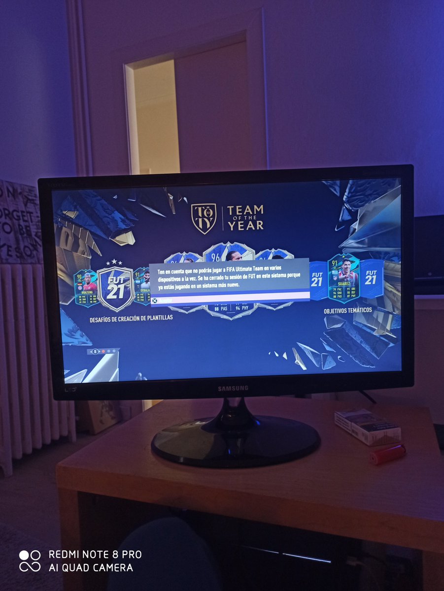PolMIllan1's tweet photo. Lamentable Que no pueda acceder al servicio de Ultimate Team  des de hace 3 días por el siguiente motivo ( foto adjunta) , despues de una  llamada de 25 min (que me van a cobrar) la solución al problema es que no hay solución,que lo están investigando @EASPORTSFIFA @EASPORTSEsp https://t.co/krnqsZ2IrD